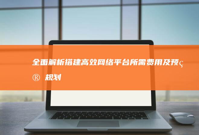 全面解析：搭建高效网络平台所需费用及预算规划